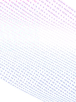 Binary numbers background photo