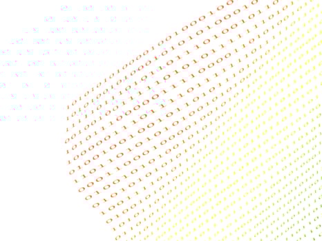 Binary numbers background photo