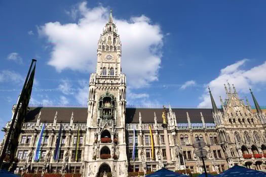 munchen marienplatz view photo