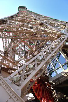 eiffel tower in paris at day photo