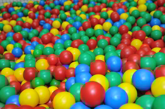 colorful balls background photo
