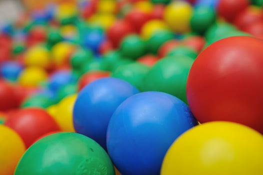 colorful balls background photo