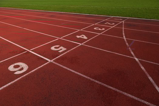 athletic track view photo