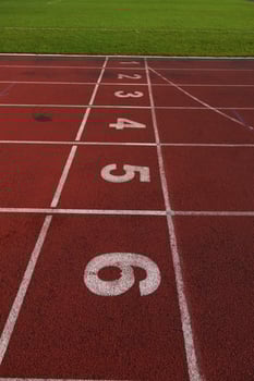athletic track view photo