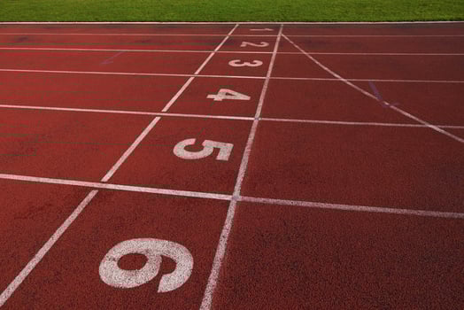 athletic track view photo