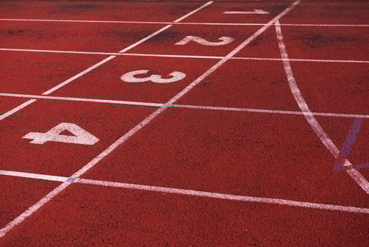 athletic track view photo