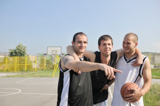 basketball sport trauma injury photo