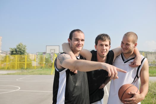 basketball sport trauma injury photo