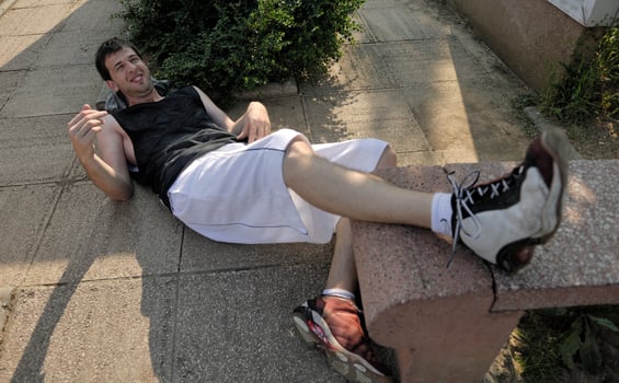 basketball sport trauma injury photo