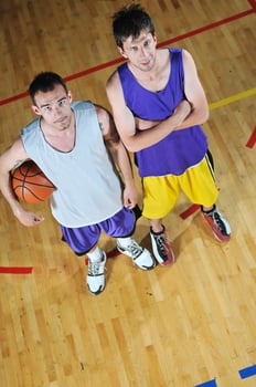 basket ball game player portrait photo