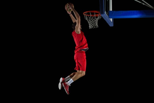 basketball player in action photo