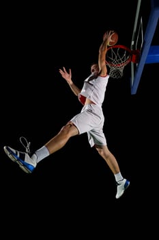 basketball player in action photo
