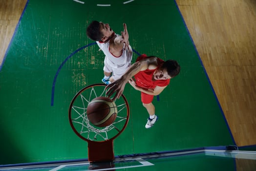 basketball player in action photo