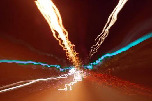 blurred lights view photo