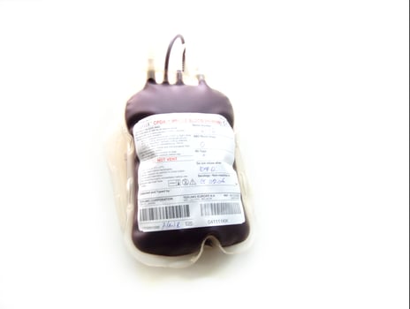 blood donate bag photo
