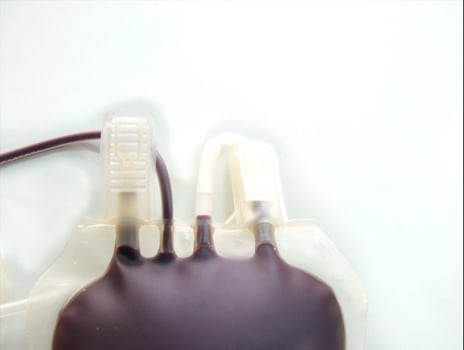 blood donate bag photo