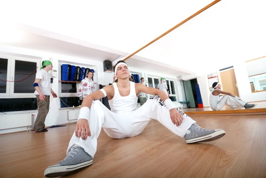 Hip hop group photo