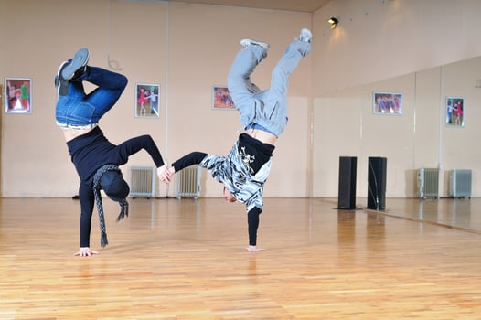 Hip hop group photo