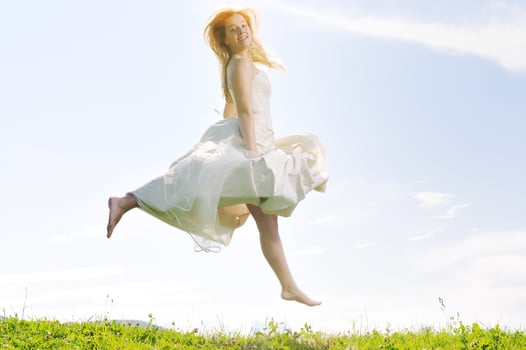 bride outdoor view photo