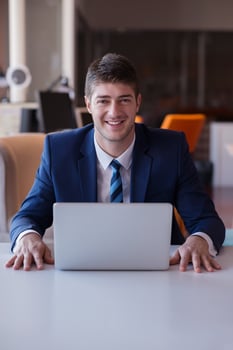 business man at the office photo