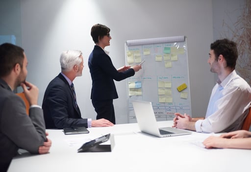 business people group on meeting photo