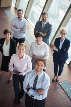 diverse business people group photo
