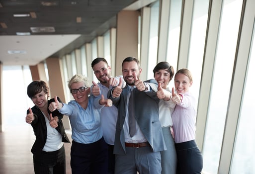 diverse business people group photo