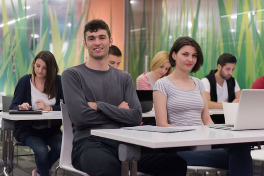 students group study photo