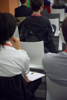conference speaker view photo