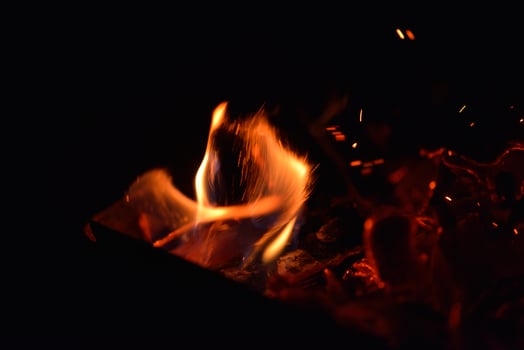fire flame background photo
