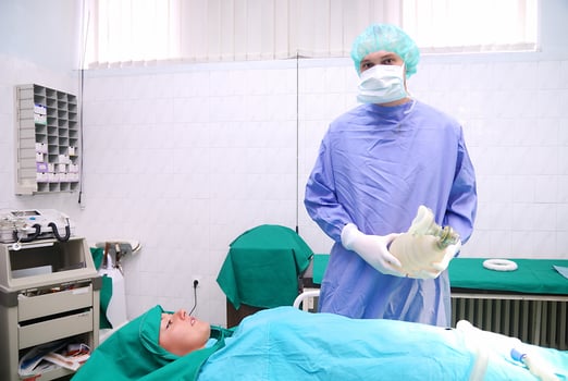 Doctor team view photo