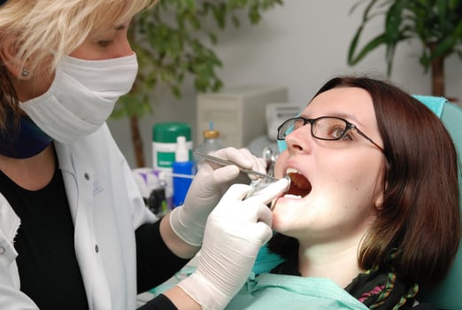 At dentist view photo