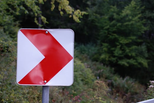 Traffic sign view photo