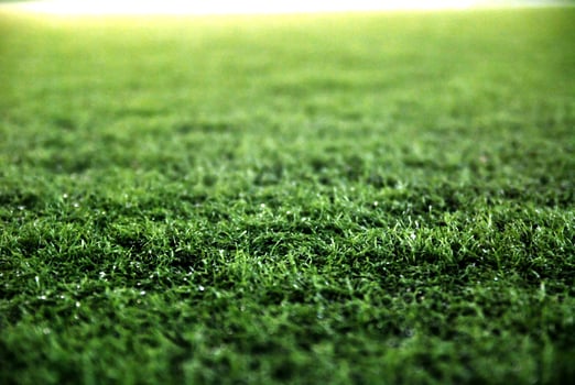 Football court view photo