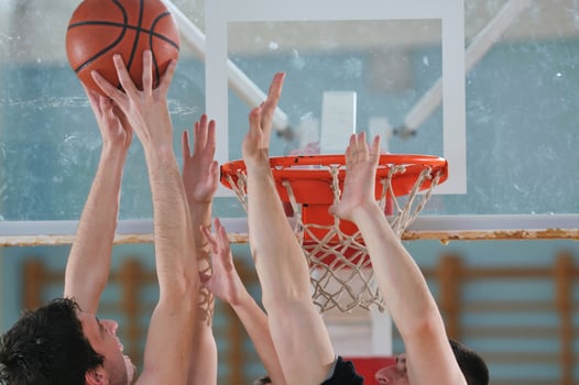 basketball game view photo