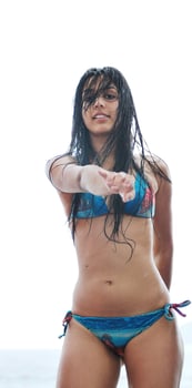wild beach party photo