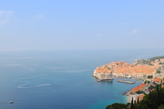 Dubrovnik landscape view photo