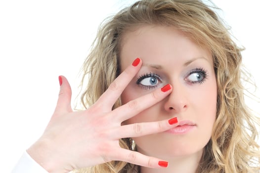 woman nail care photo