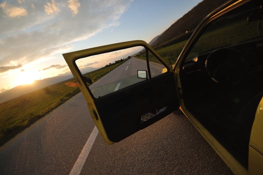 On the road photo