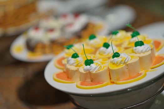 Buffet food view photo