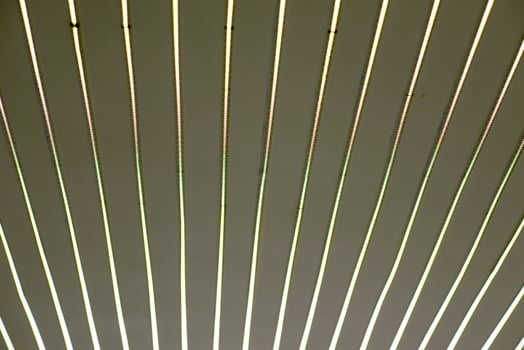close up of led lights tape photo