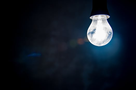 Electric lighting bulb photo