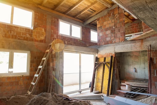 interior of construction site photo