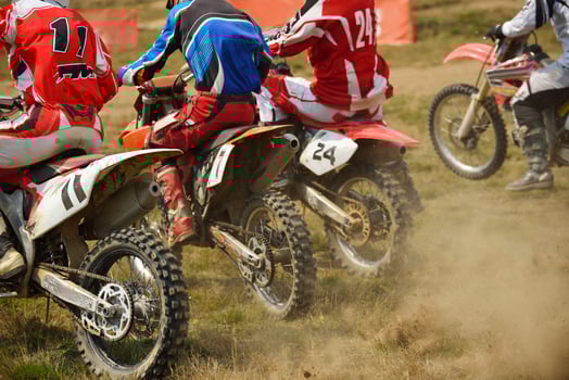 motocross bike view photo