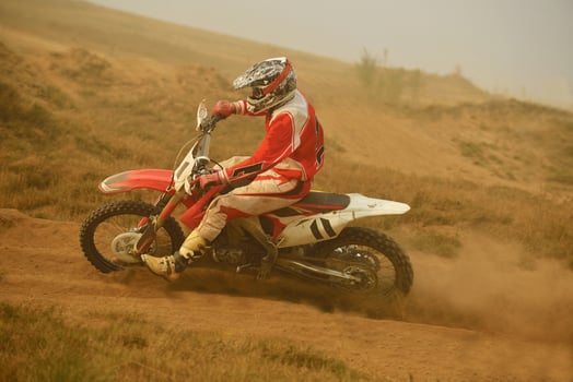 motocross bike view photo