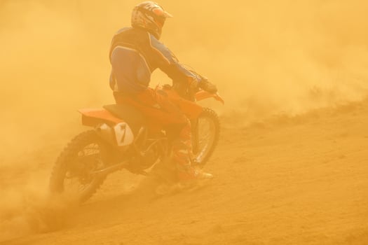 Motocross bike view photo