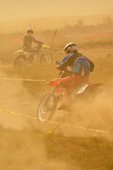 Motocross bike view photo