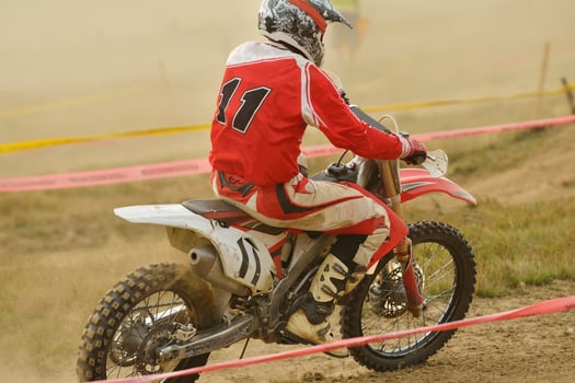motocross bike view photo