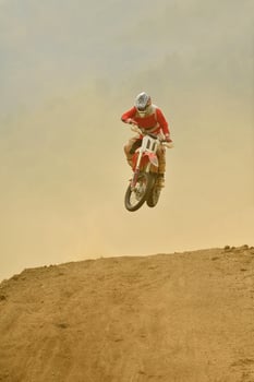 motocross bike view photo