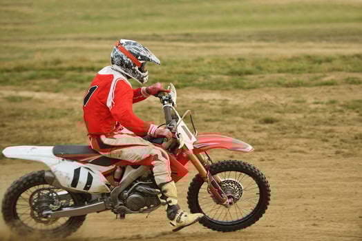 motocross bike view photo